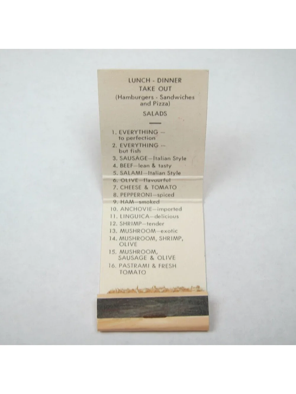 4 Matchbook Covers Consuelo's The Round Table The Broken Egg Jim & Jo's Foods CA